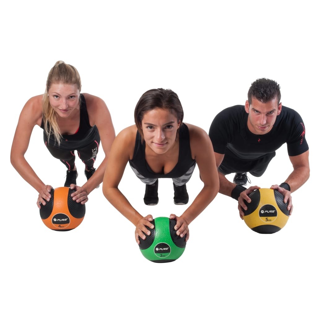 Pure2Improve Medicine Ball 2 kg Green